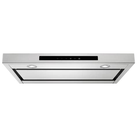 low profile stainless steel kitchen under cabinet exhaust hoods|under cabinet range hood.